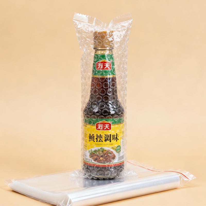 Pacáistiú Buidéal Condiment Scannán Laghdaigh Teas PE